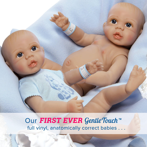 Ann Lauren Dolls 15 Inch Baby Boy Doll - Anatomically Correct 