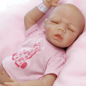 Paradise Galleries Reborn Baby Doll Twins Girl Boy Full Vinyl