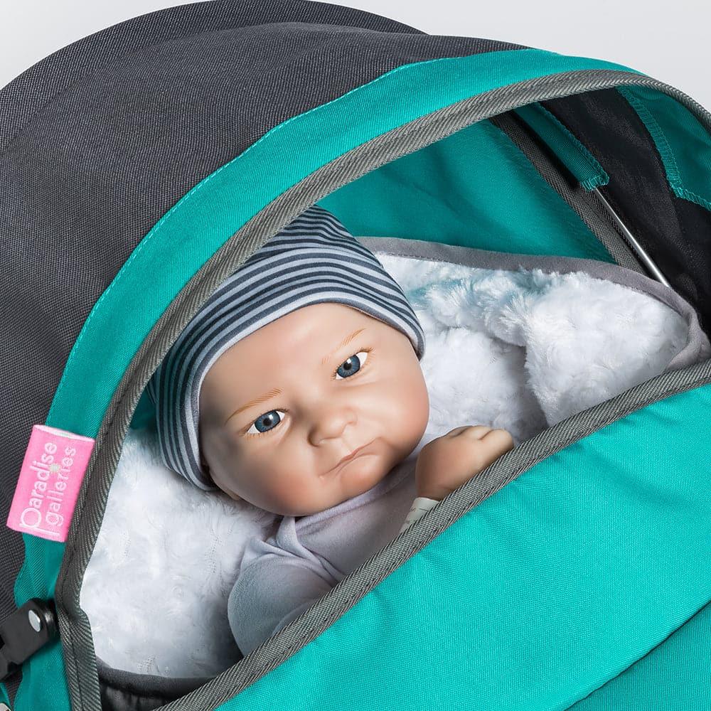 baby doll stroller for toddler Paradise Galleries Reborn Baby Doll Stroller