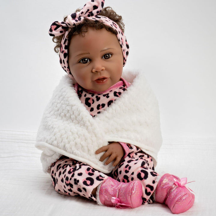 Paradise Galleries African American Reborn Toddler - 21 inch Wild Thing