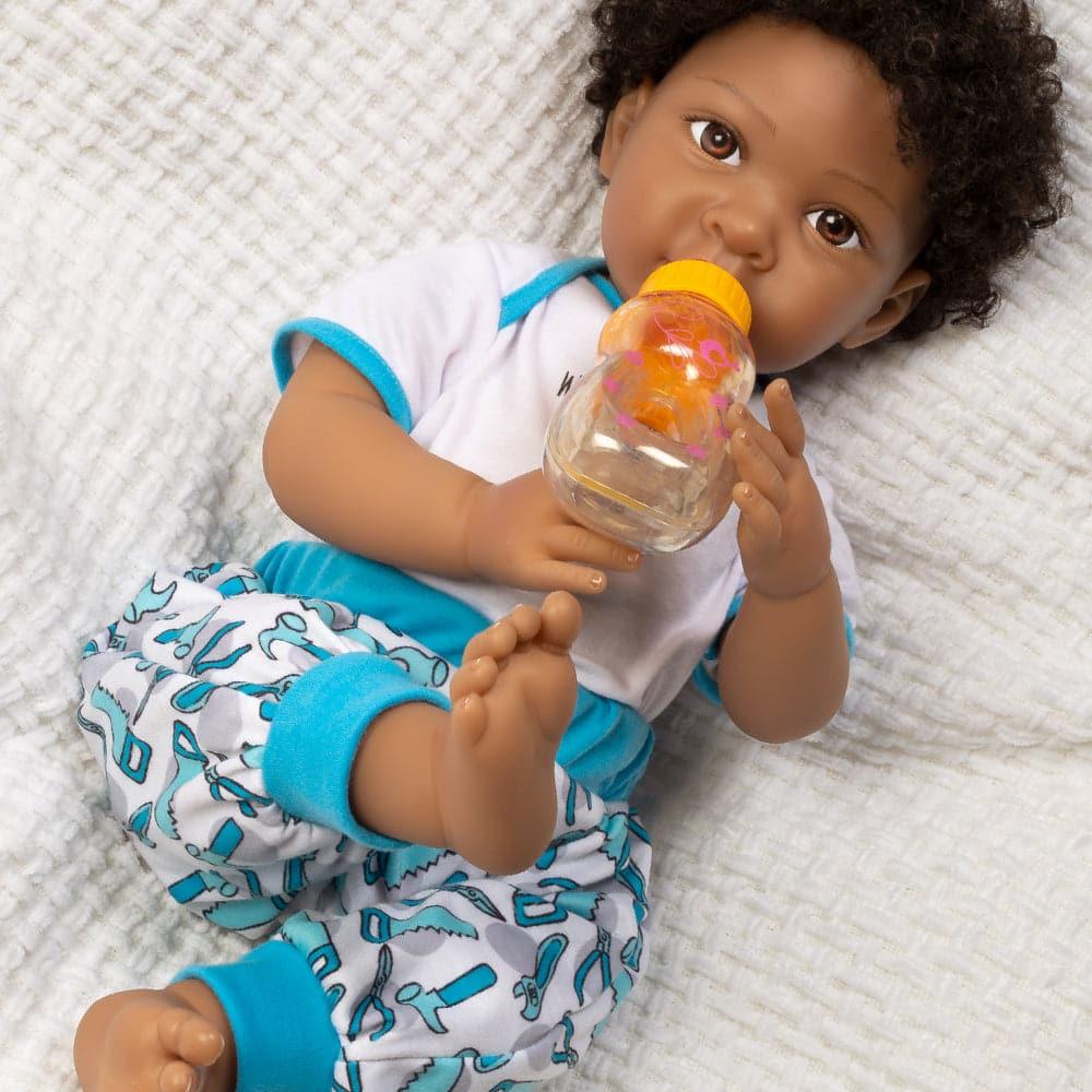 African American Reborn Doll - Wonderfully Made - Paradise Galleries
